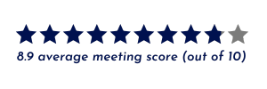 BP meetings Star Rating BP meetings Star Rating